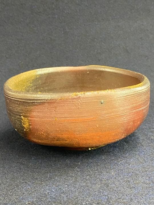 備前焼　人間国宝　藤原雄　茶碗