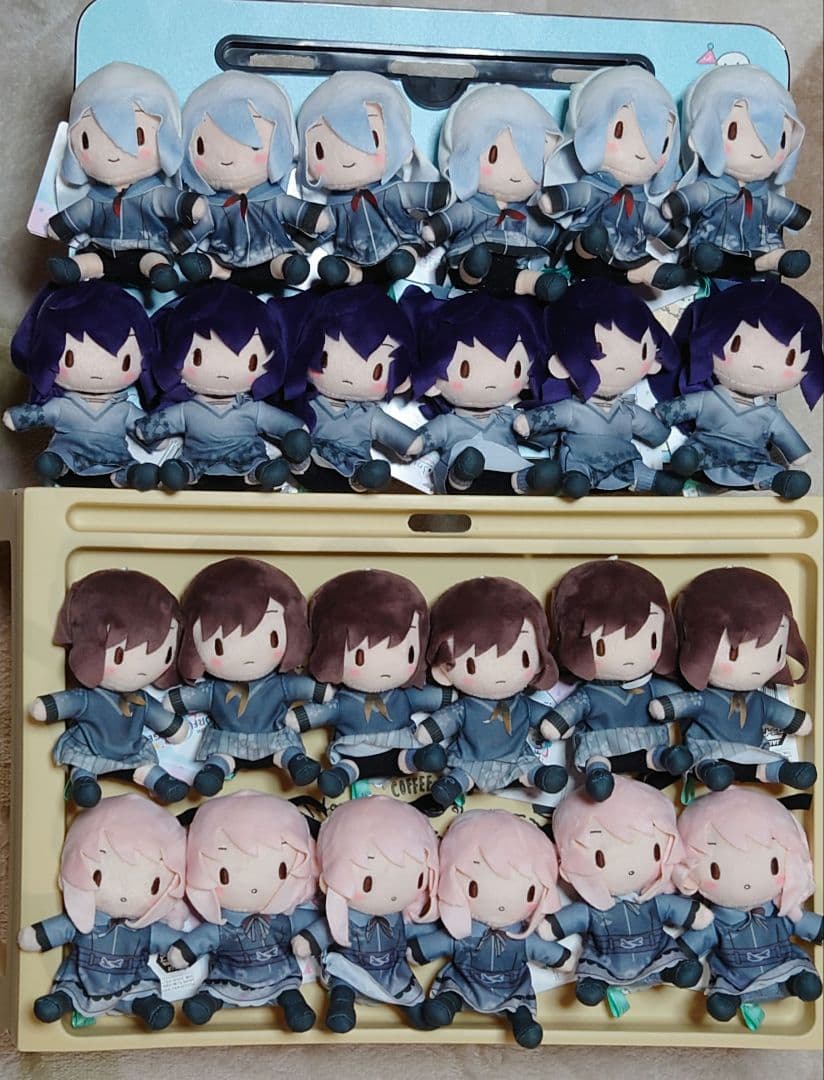 プロセカ ふわぷち ミニぬいぐるみ 25時、ナイトコードで。BNW版 6組セット