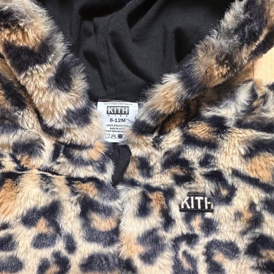 美品　KITH レオパード　カバーオール　アウター