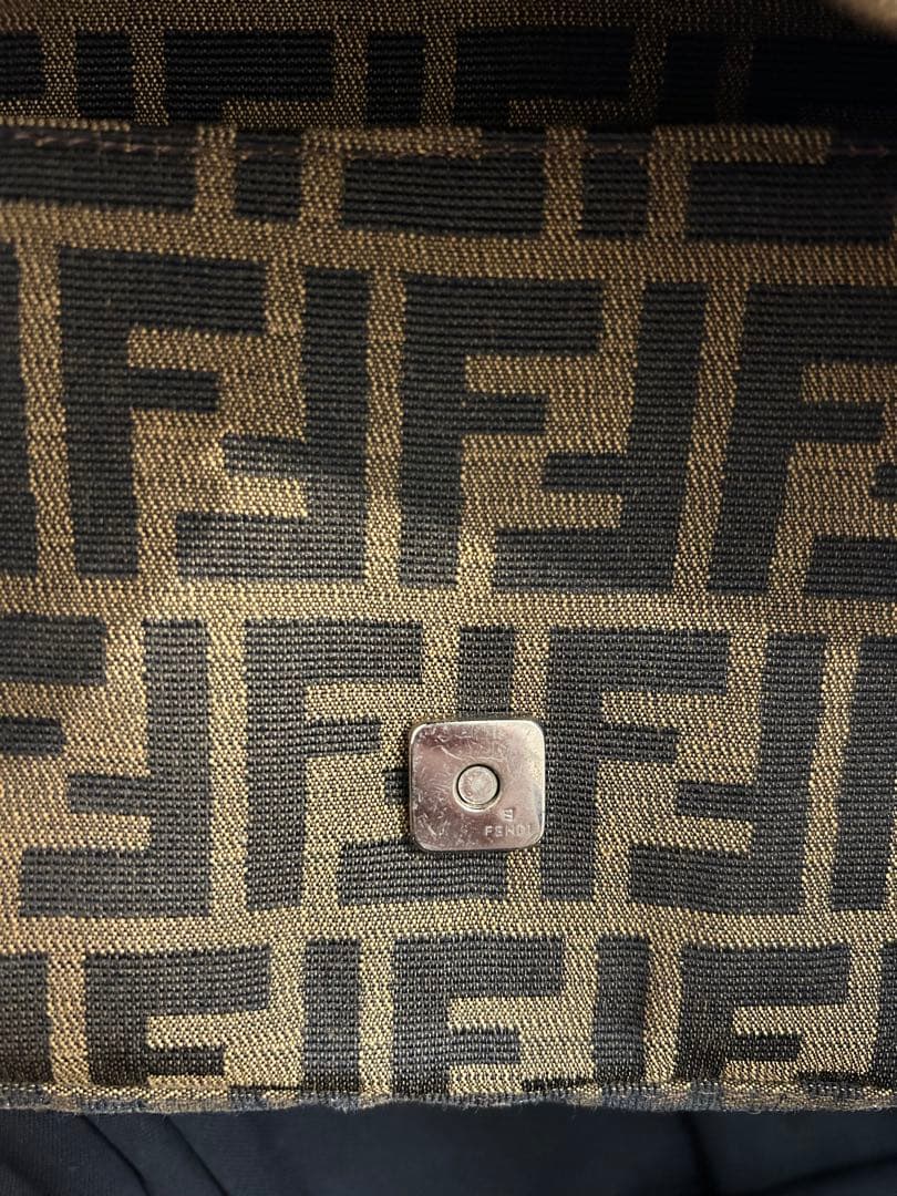 FENDI ズッカ柄 マンマバケット ワンショルダー FFロゴ