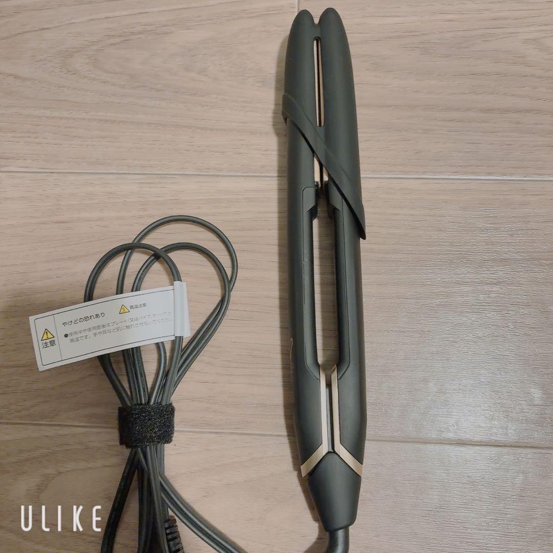 絹女　KINUJO ストレートヘアアイロン ブラック　DS-200-BK