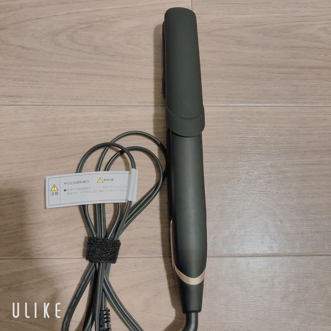 絹女　KINUJO ストレートヘアアイロン ブラック　DS-200-BK