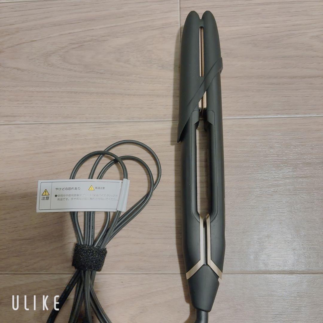 絹女　KINUJO ストレートヘアアイロン ブラック　DS-200-BK