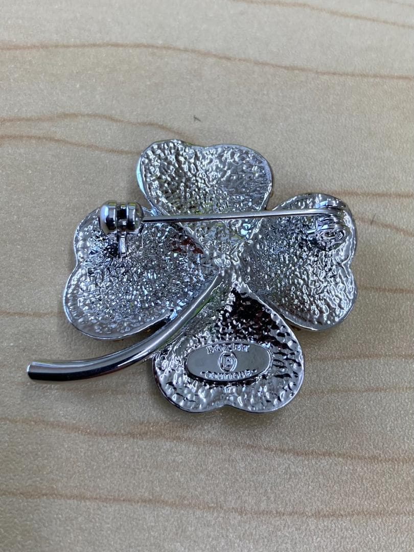 【美品】FOXEY フォクシー ブローチ コサージュ 花 ラインストーン 希少