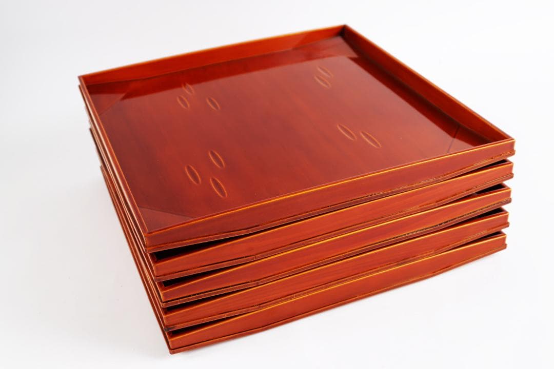 飛騨春慶塗 船津工芸 淡々会席膳 五客