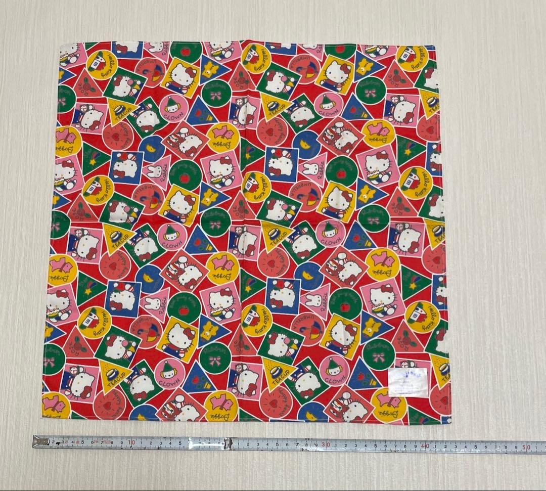 【匿名配送】未使用　キティちゃん　ナフキン　レトロ　1977 レア