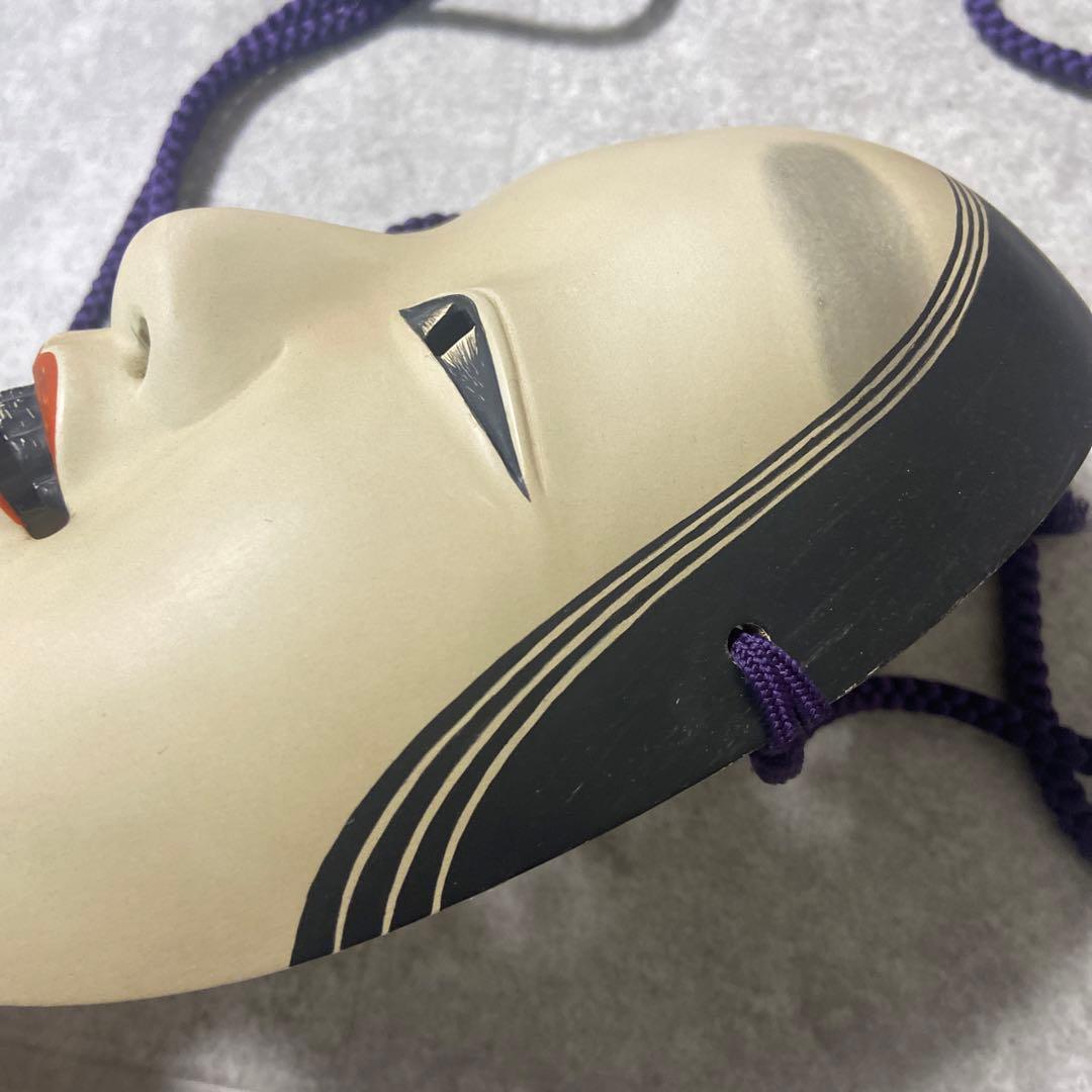 harvey様 伝統　能面 小面木彫　お面　伝統芸能　能舞台