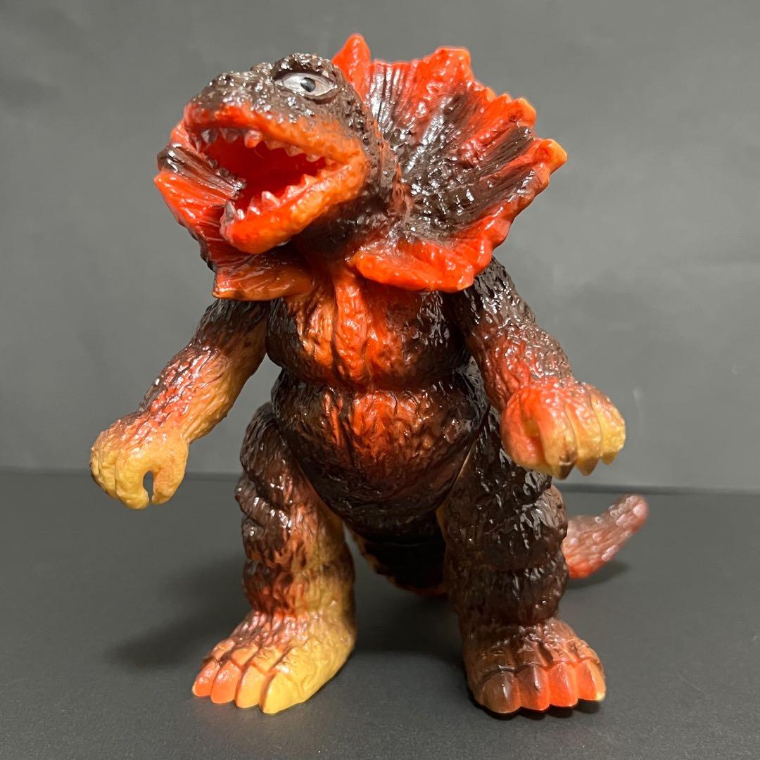 【激レア品】ポピー/キングザウルスシリーズ/ジラース/顔・胴のみオレンジ成型