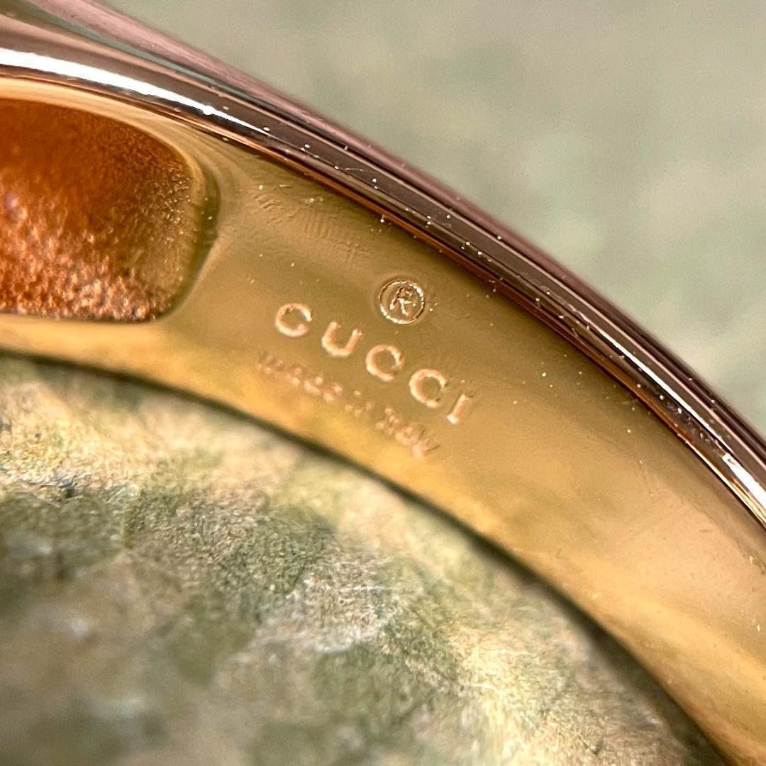 新品 現行品 GUCCI シグネット リング 指輪 ゴールド S(12号)