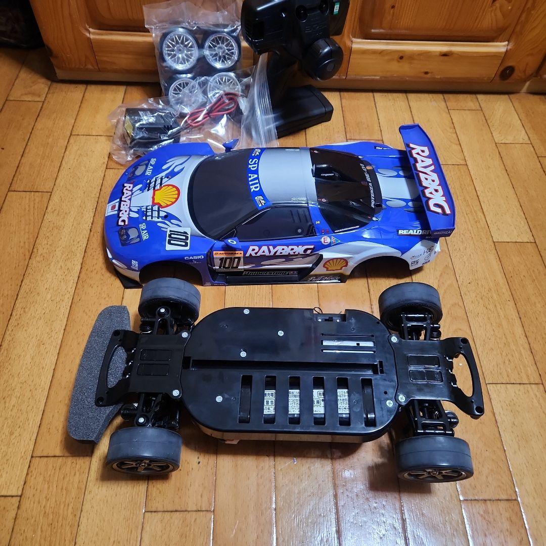 タミヤ ドリフト ラジコン フルセット　TT01　　レイブリック NSX ボディ