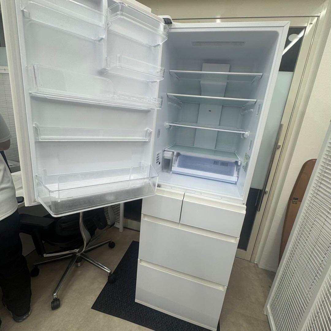 パナソニック NR-E45PX1L-W 5ドア冷蔵庫 450L nk01