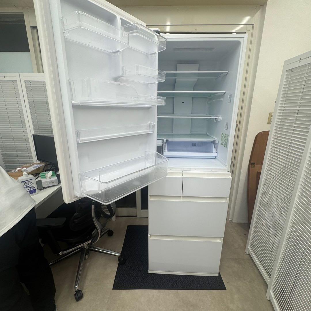 パナソニック NR-E45PX1L-W 5ドア冷蔵庫 450L nk01