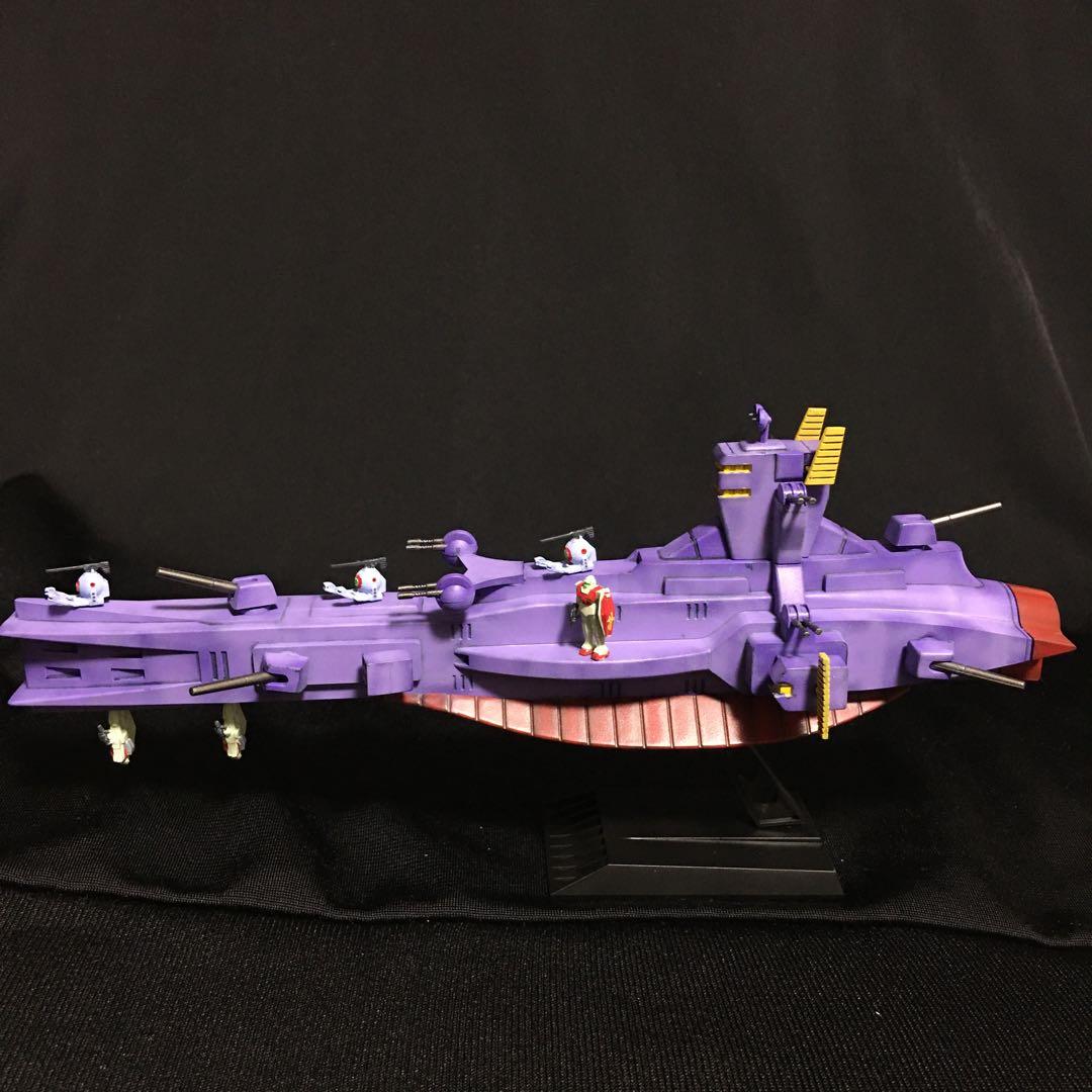 ガンダム ガンプラ 旧キット 1/1200 サラミス 完成品　戦艦