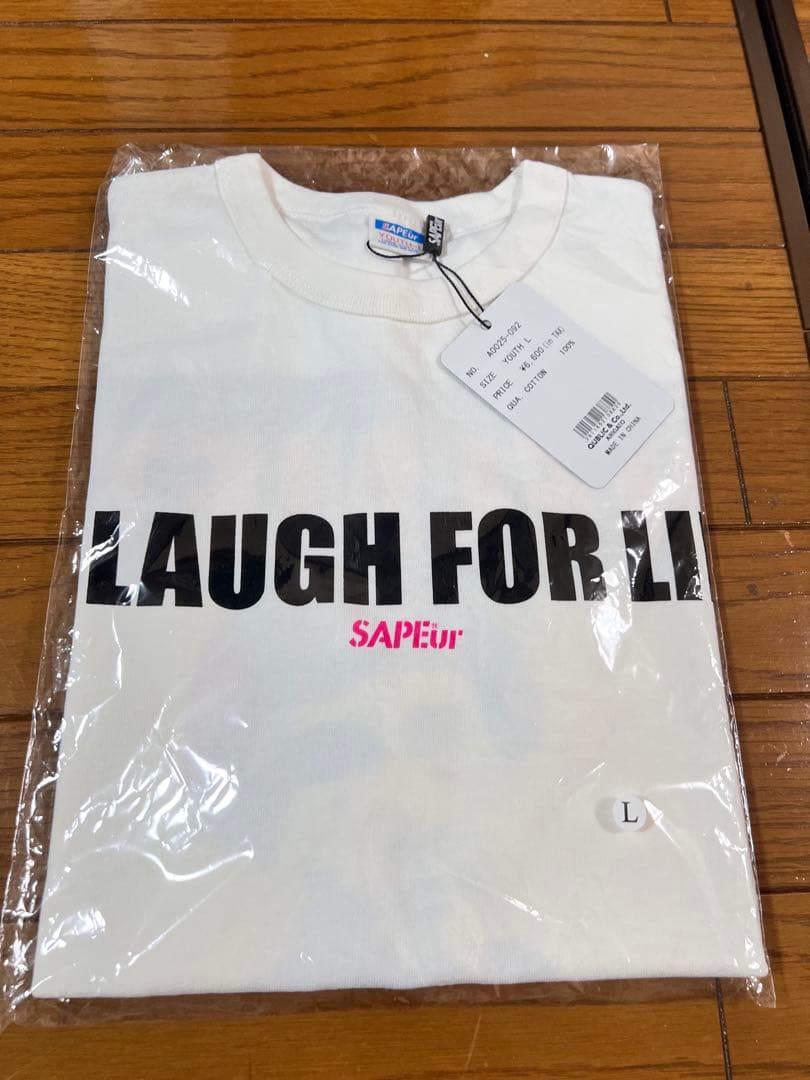 SAPEur 浜田雅功　Tシャツ一生笑い