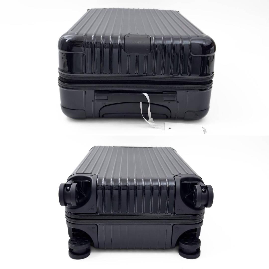未使用級 リモワ エッセンシャルチェックインM 黒 60L 4輪 TSAロック