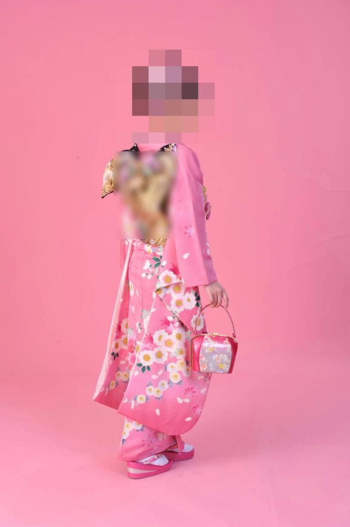 ※振袖セットNo33-振袖+袋帯　2点セット　最終値下!!