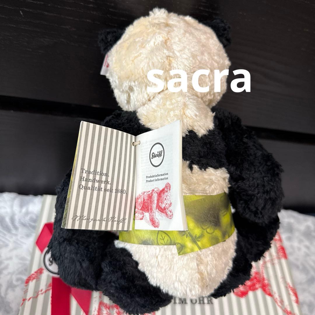 世界限定Steiff Evander Panda シュタイフ パンダぬいぐるみ