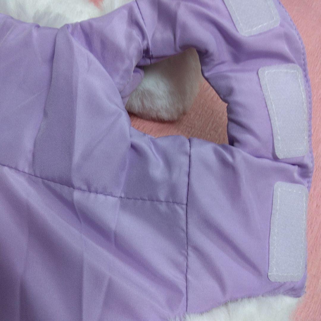 ANNA SUI アナスイ　リアルダウンベスト　XS　 パープル