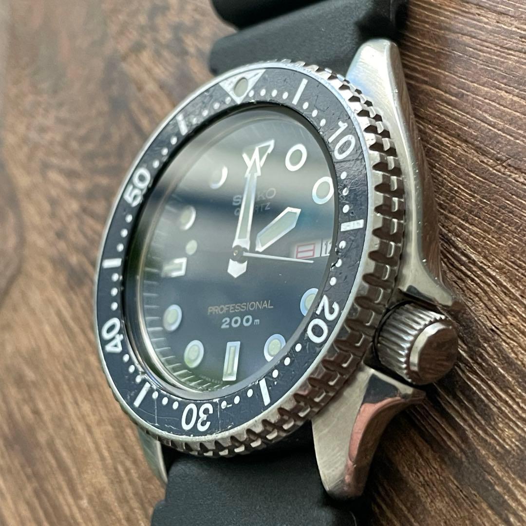 電池交換済　セイコー プロフェッショナル 200mダイバー