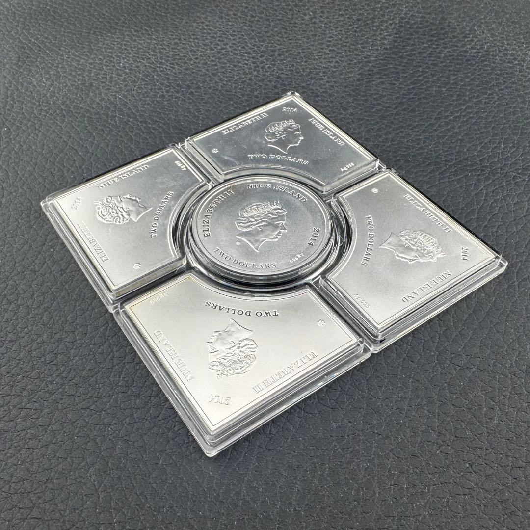 銀貨 アルハンゲリスコエ宮殿の宝石箱 パズル特殊型 プルーフ カラー 装飾