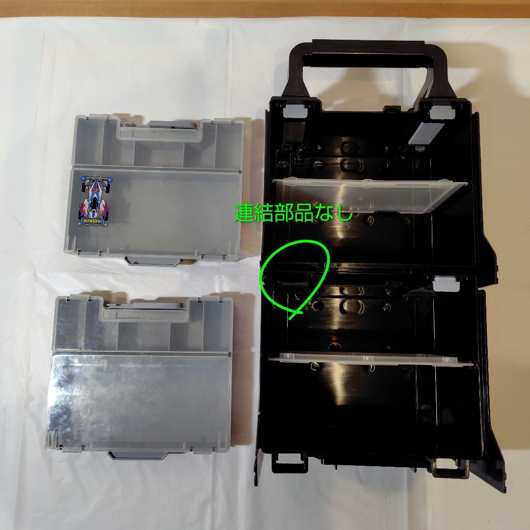 ミニ四駆　ポータブルピット　Be-1　クリアーボディ　アバンテ　引退セット