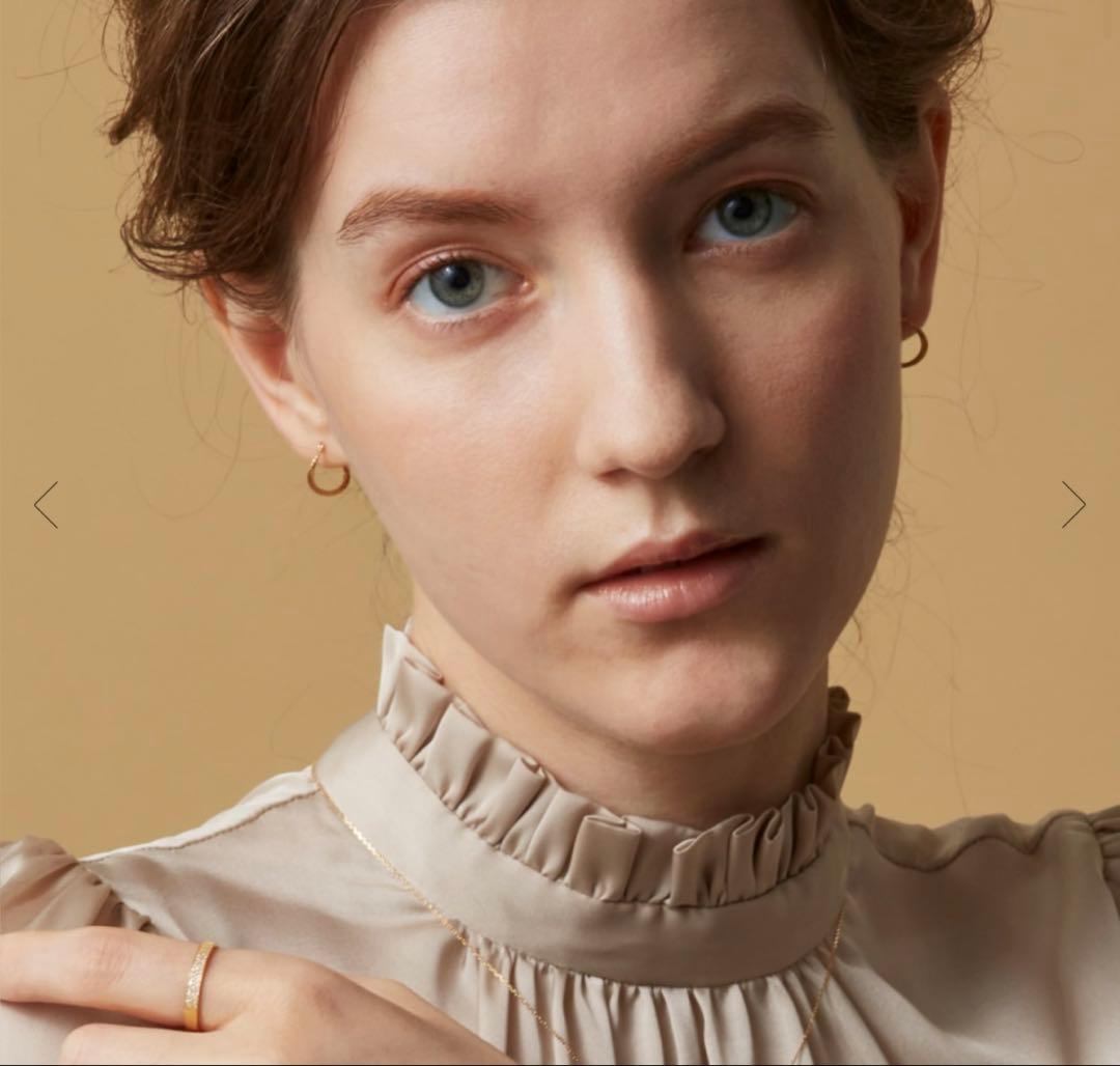 アガットagete K18フープピアス