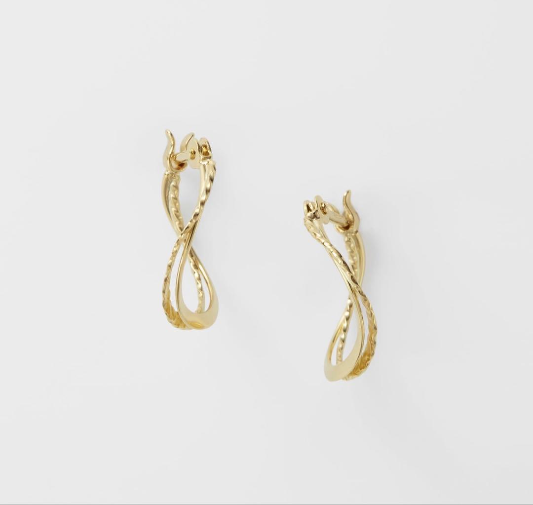 アガットagete K18フープピアス