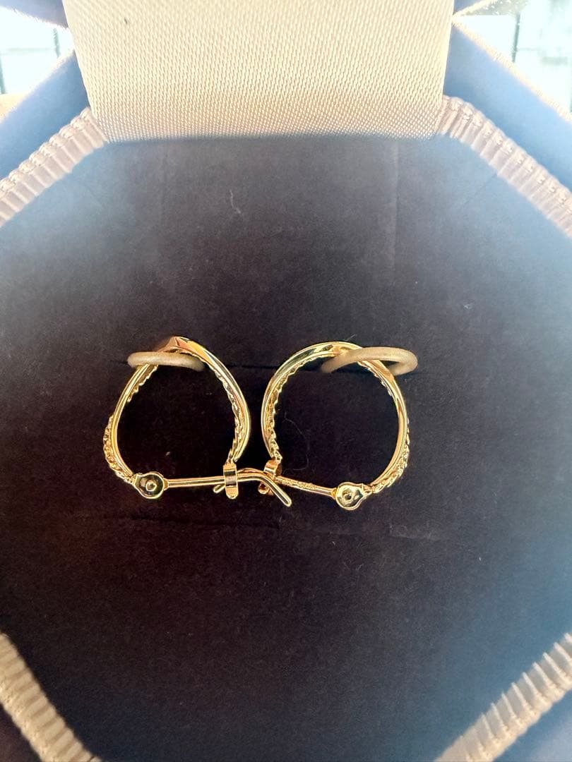 アガットagete K18フープピアス