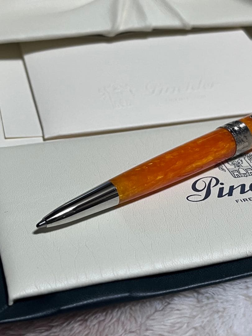 ☆廃番 新品未使用 ピナイダー ボールペン アバター サンフランイエロー☆