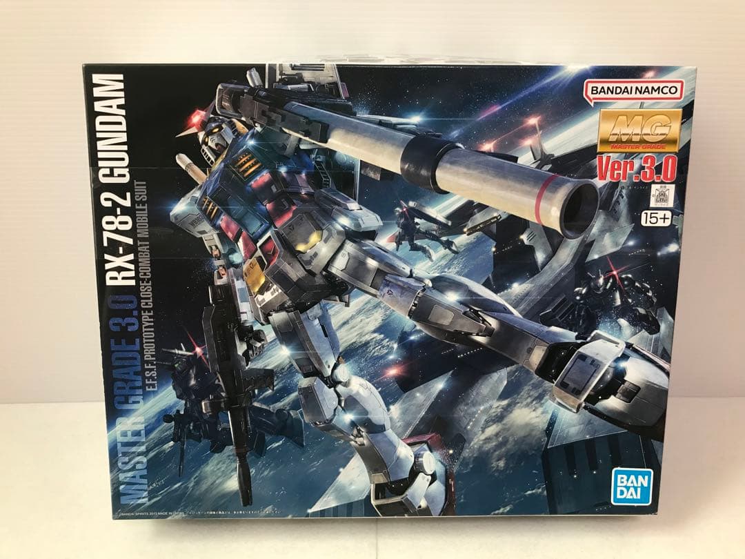 MG 1/100 ガンダム Ver.3.0 ➕　MG 発光ヘッド