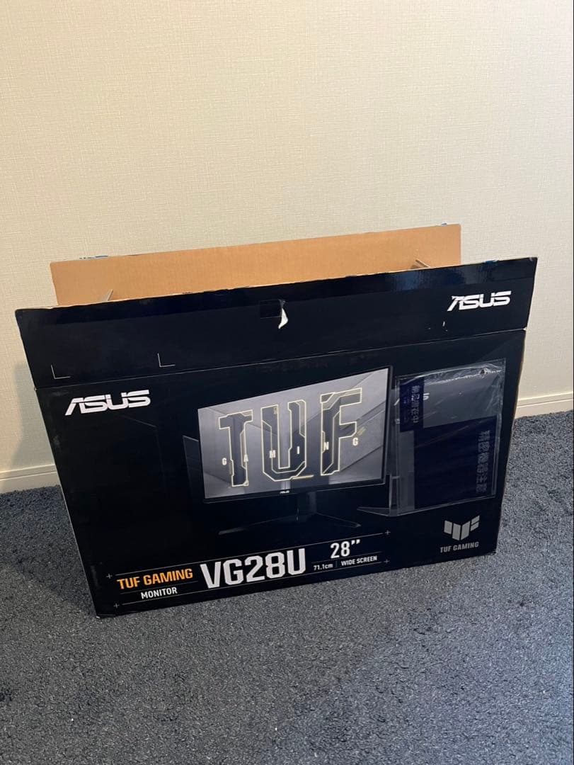【ロシアンブルー】ASUS TUF Gaming VG28UQL1A