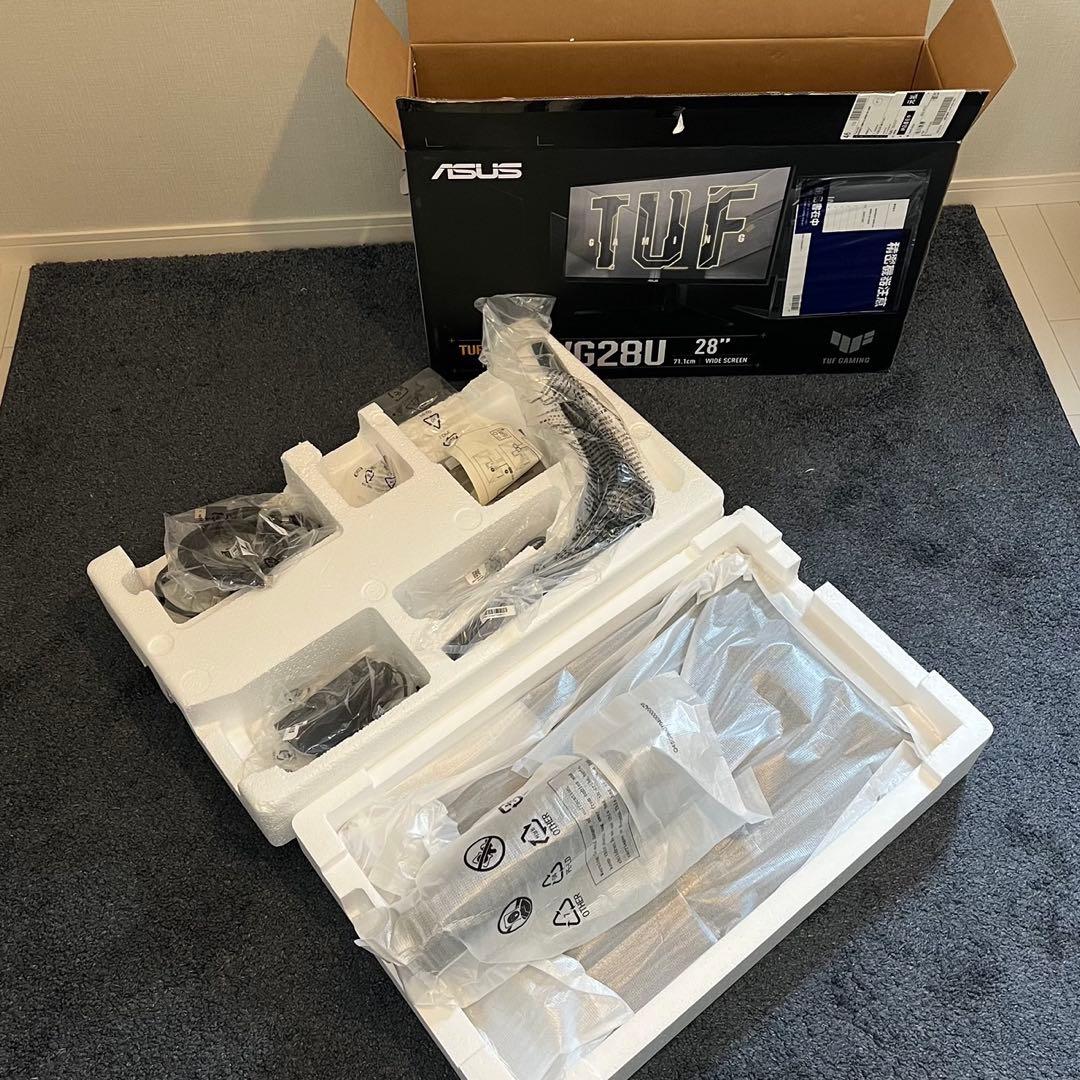 【ロシアンブルー】ASUS TUF Gaming VG28UQL1A