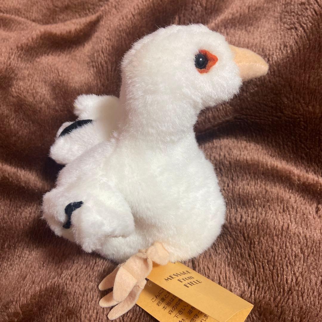 【レア希少】やまね工房 こうのとりのひな ぬいぐるみ