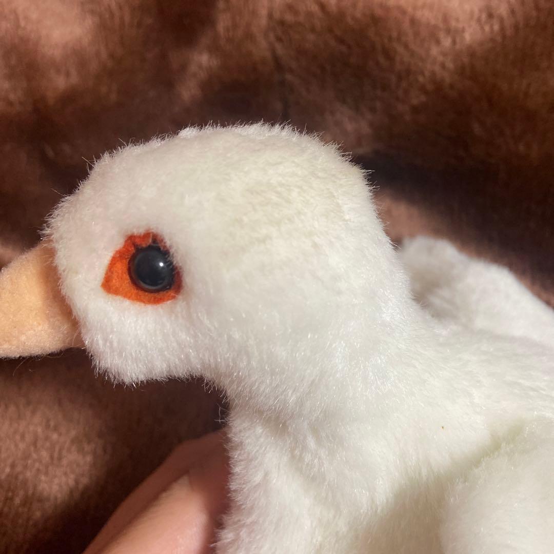 【レア希少】やまね工房 こうのとりのひな ぬいぐるみ