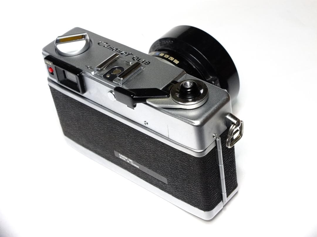 【実写確認整備品】ニューキャノネットQL19G-Ⅲ／CANON LENSf1.9