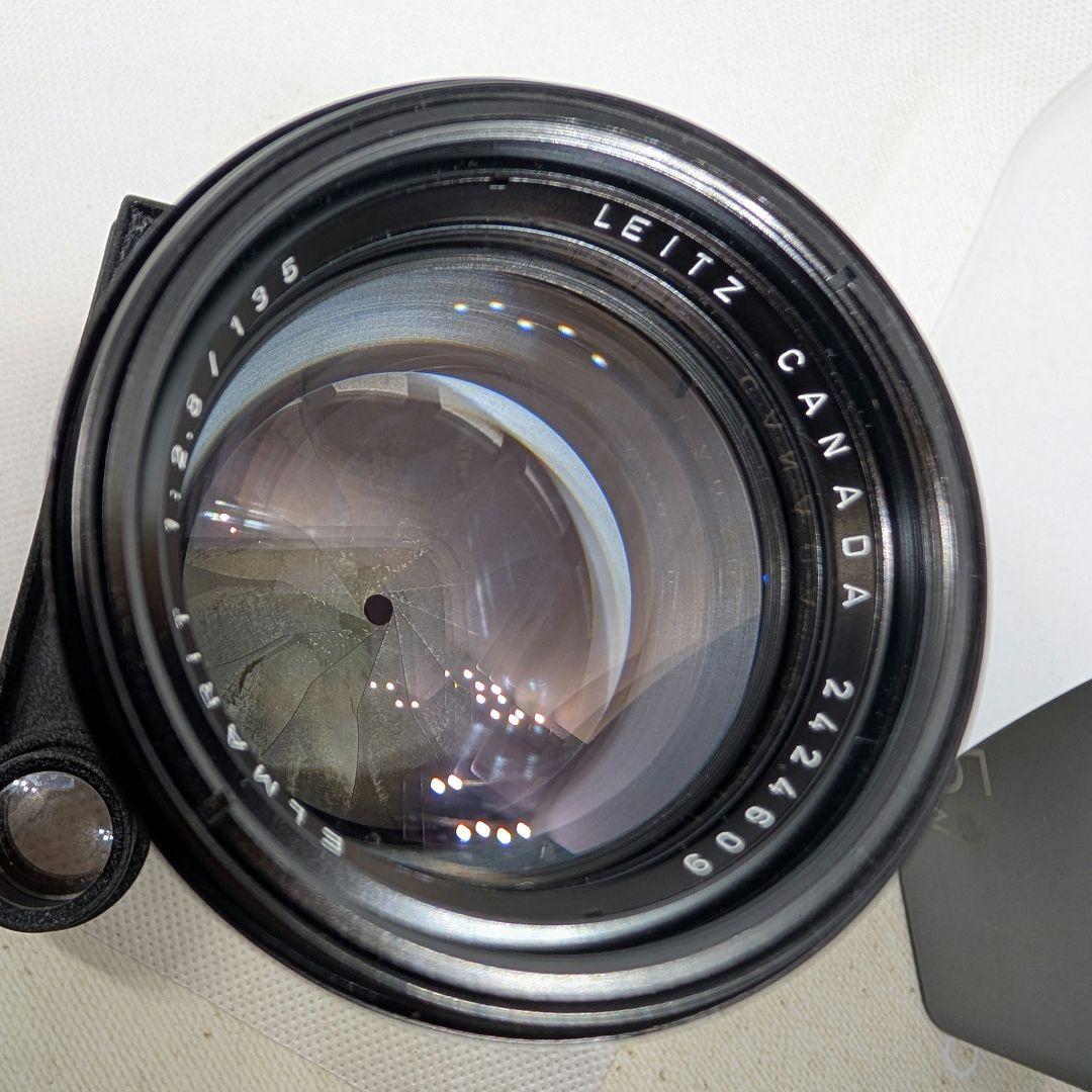 Leica Elmarit-M 2.8/135 メガネ付き 単焦点レンズ