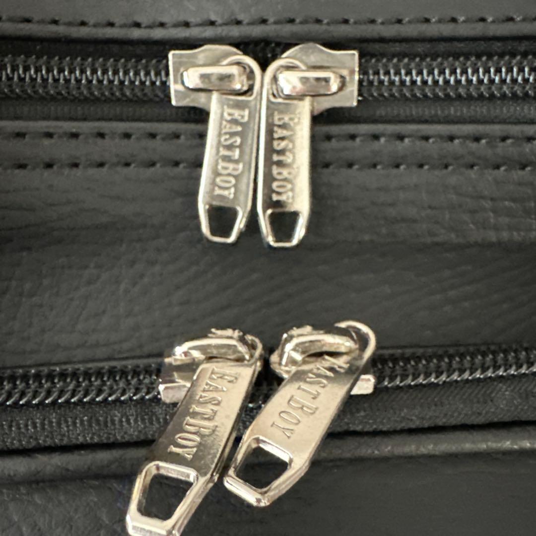 【イーストボーイ】スクバ　合皮　ブラック　Venus 美品　スクールバック