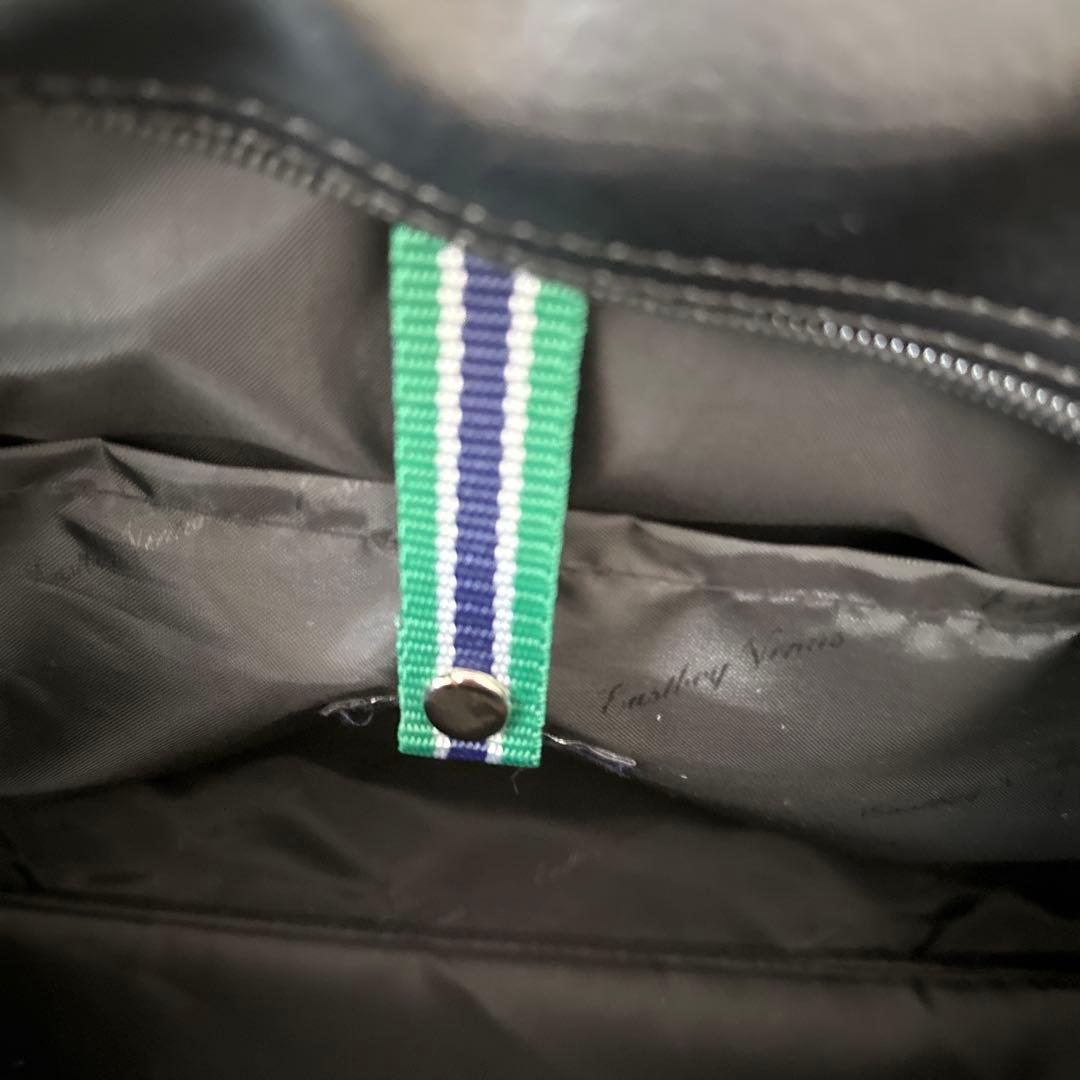 【イーストボーイ】スクバ　合皮　ブラック　Venus 美品　スクールバック