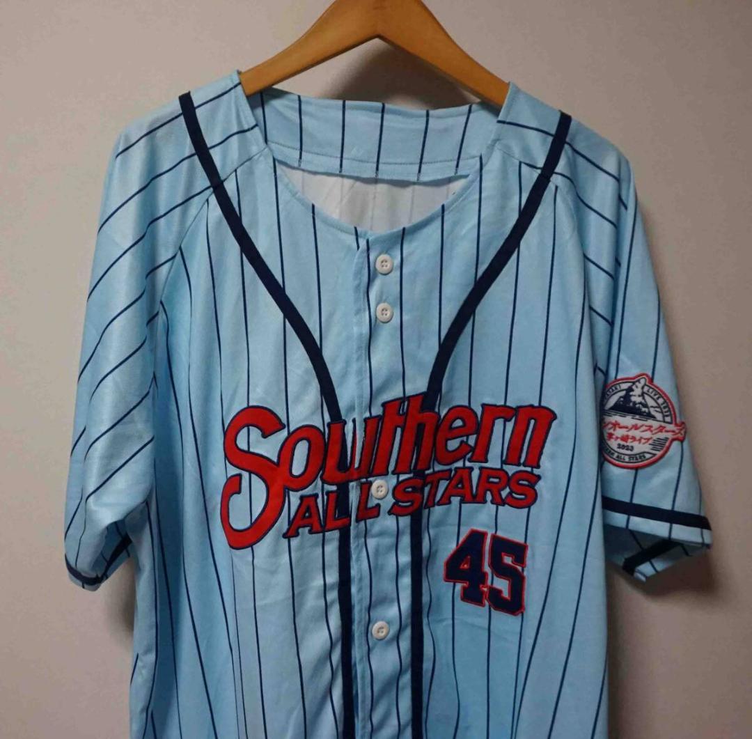 貴重L!新品■ 45周年サザンオールスターズ茅ヶ崎ライブSASベースボールシャツ