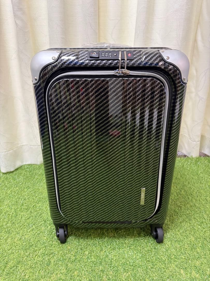 【新品未使用】＜ANA＞フロントオープン縦型4輪キャリーケース（ANAロゴ付）