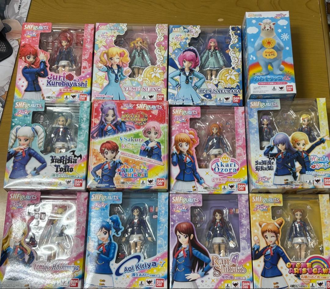 (新品未開封、一部化粧箱あり)S.H.Figuarts アイカツ! セット
