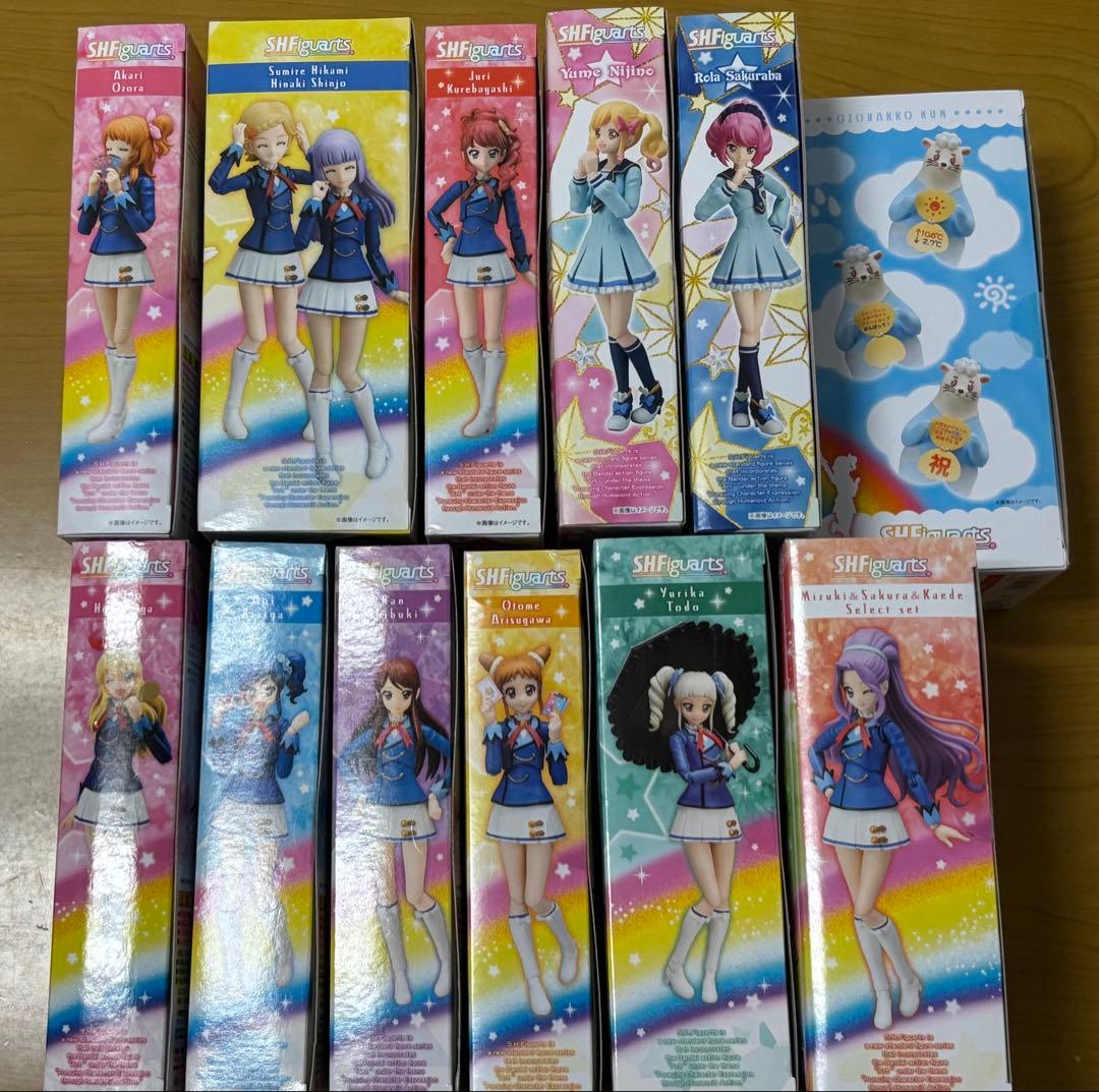 (新品未開封、一部化粧箱あり)S.H.Figuarts アイカツ! セット