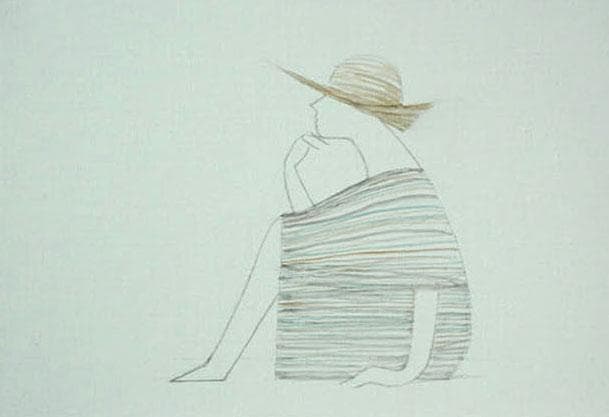 油絵 菅家令子 絵 絵画 インテリア 額付(銀) F4-071812 人物 女性