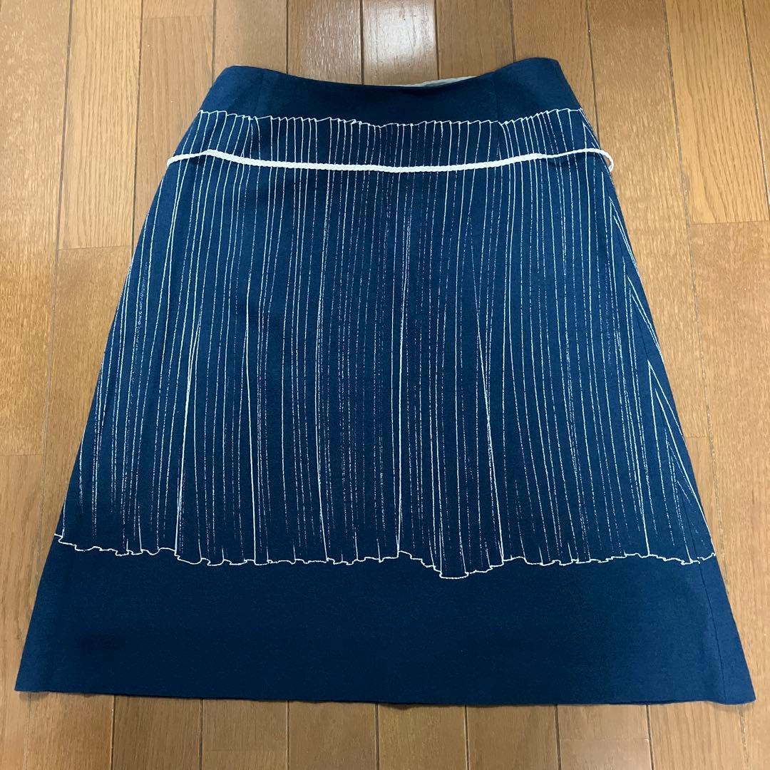 ミナペルホネン　pleats スカート