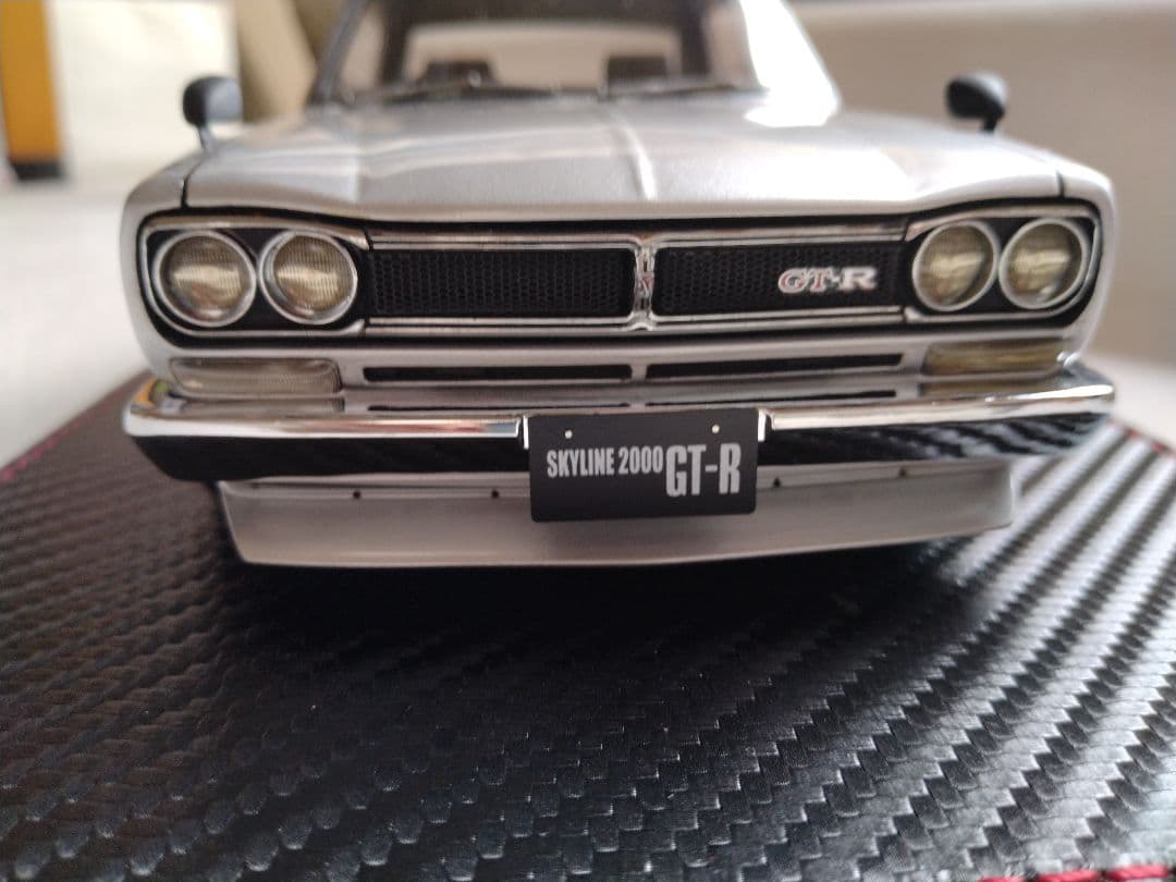 1/18 スカイラインGT-R ハコスカKPGC10クリアケース付ワイドタイヤ