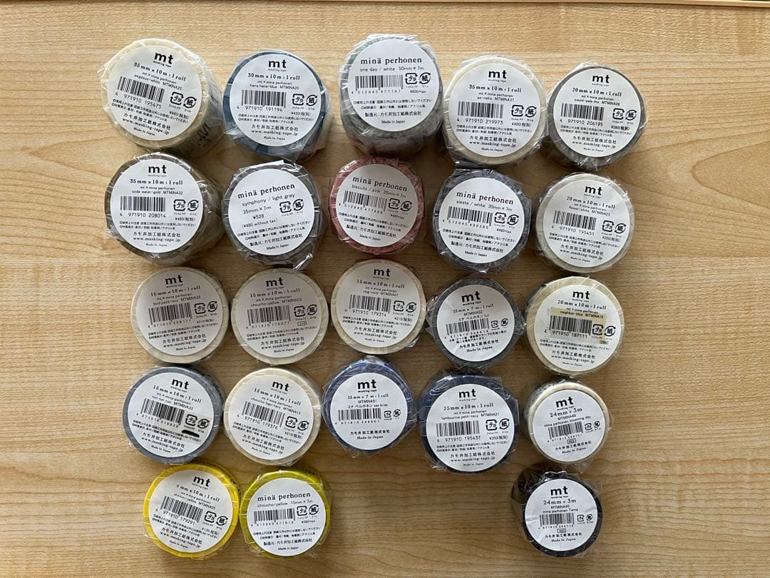 ミナペルホネン　マスキングテープ 23個セット①