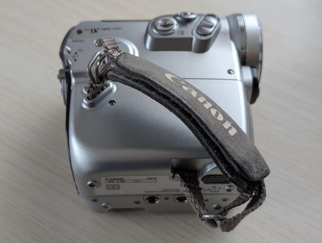 Canon iVIS HV10 HDV miniDV ビデオカメラ ダビングに