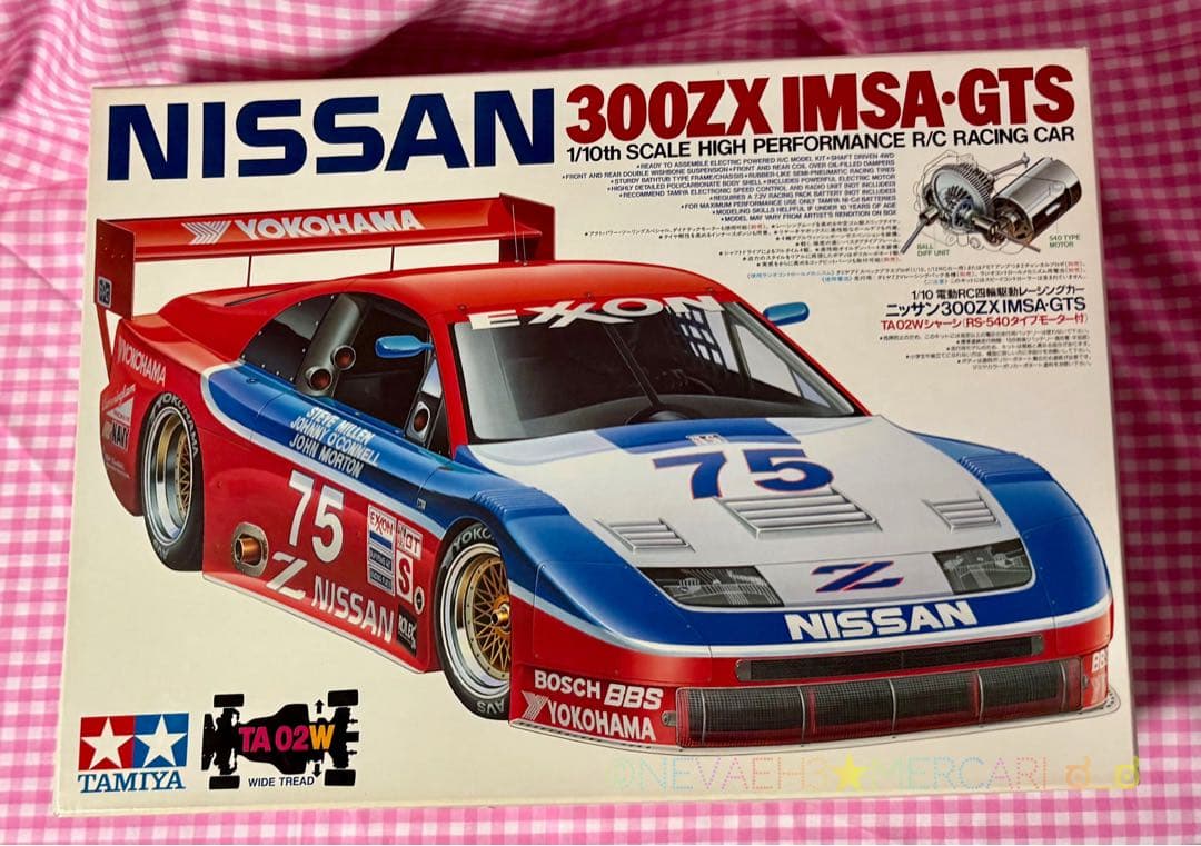 未組立て★タミヤ◆NISSAN 300ZX IMSA-GTS TA02Wシャーシ