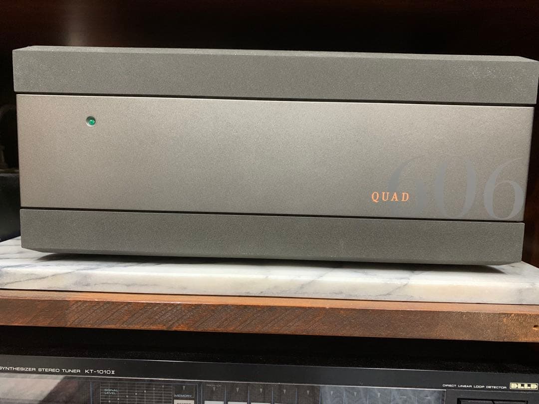 QUAD66プリアンプ＋606Ⅱパワーアンプ＋リモコンセット 完動品