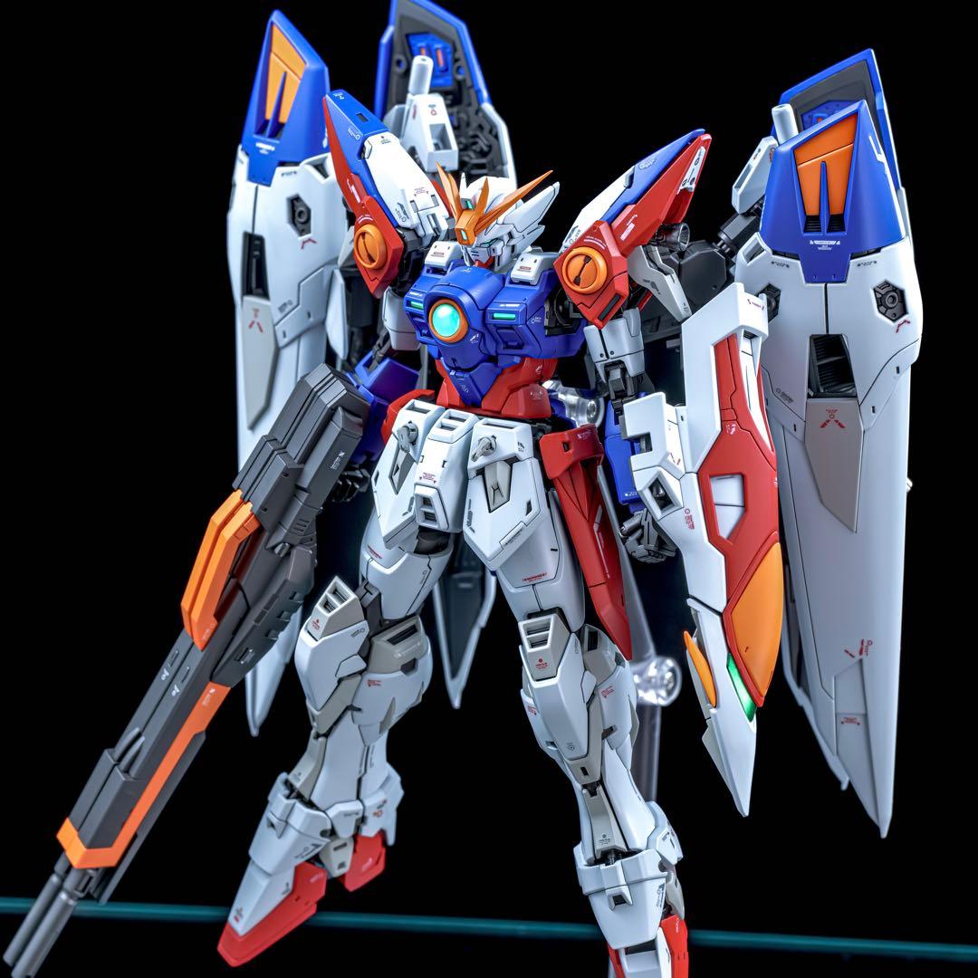 N*e様 RG ウイングガンダムゼロ　全塗装完成品